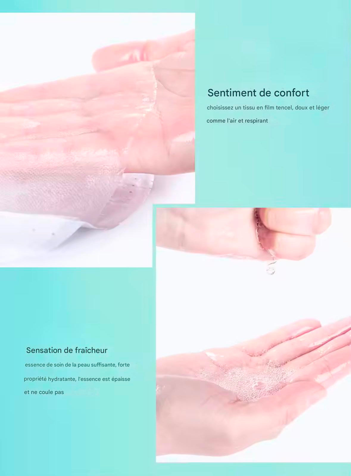 BINGJU Masque Hydratant Hyaluronic