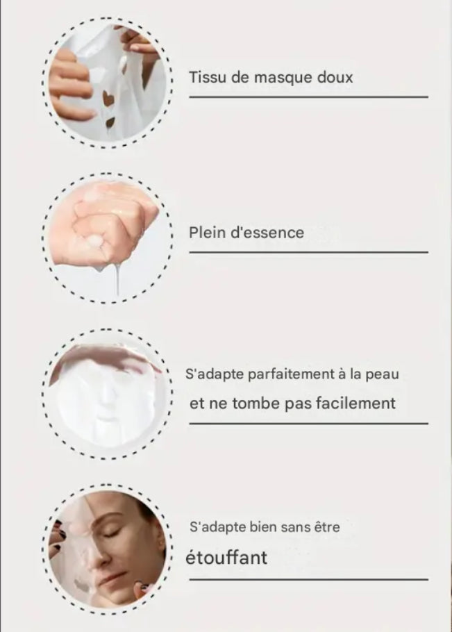 LAIKOU Masque Snail Collagène