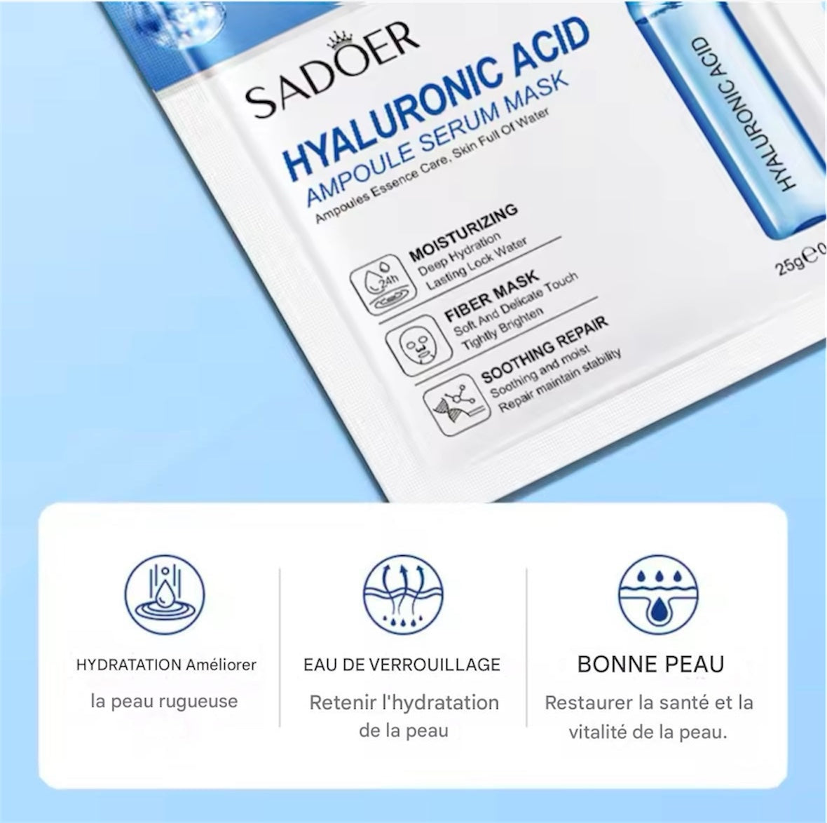 SADOER Masque Acide Hyaluronic