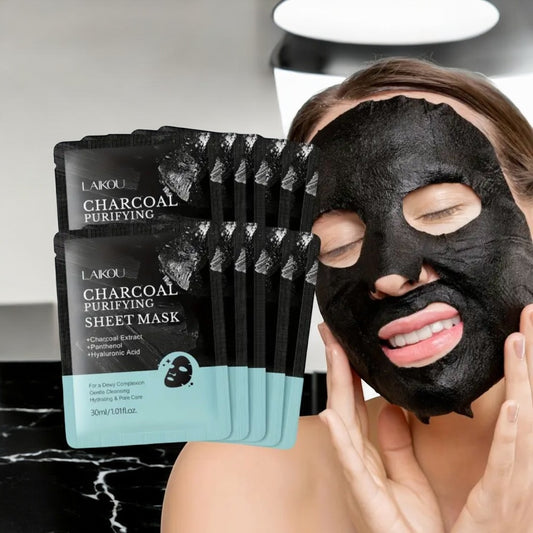 LAIKOU Masque en tissu au Charbon