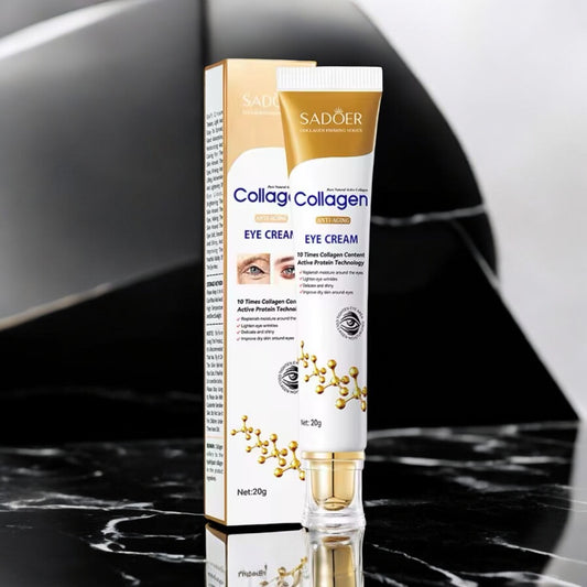 Sadoer crème yeux soin Anti cernes collagène